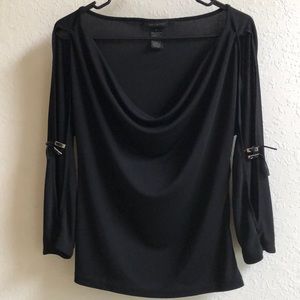 OPEN LONG SLEEVE TOP